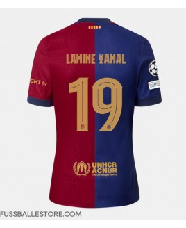 Günstige Barcelona Lamine Yamal #19 Heimtrikot 2024-25 Kurzarm